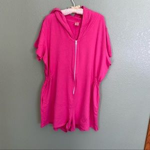 Smash and Tess x The Birds Papaya Romper